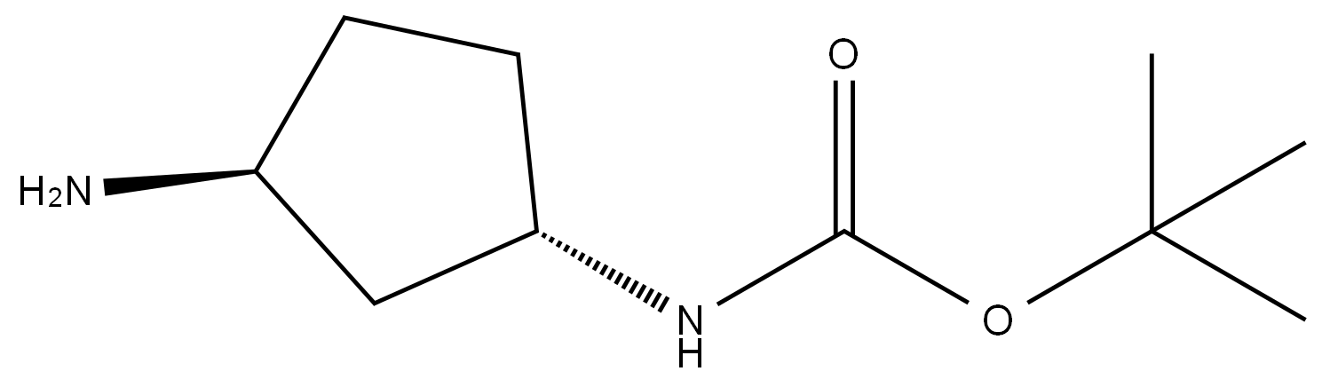 (1S,3S)-3-氨基环戊基氨基甲酸叔丁酯 